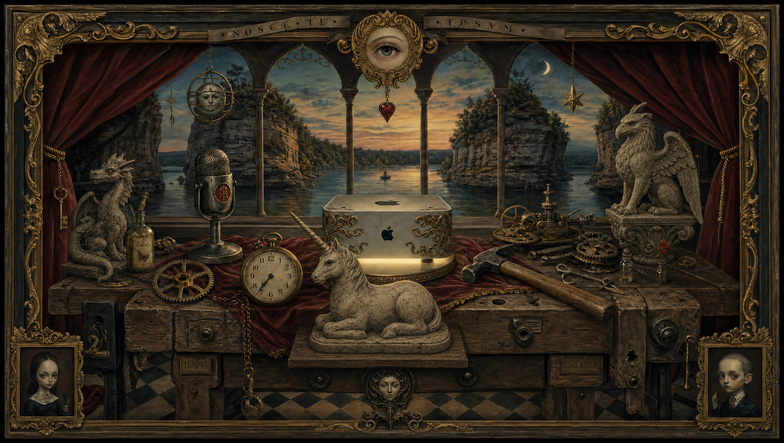 John Kidd — surreal workshop landing